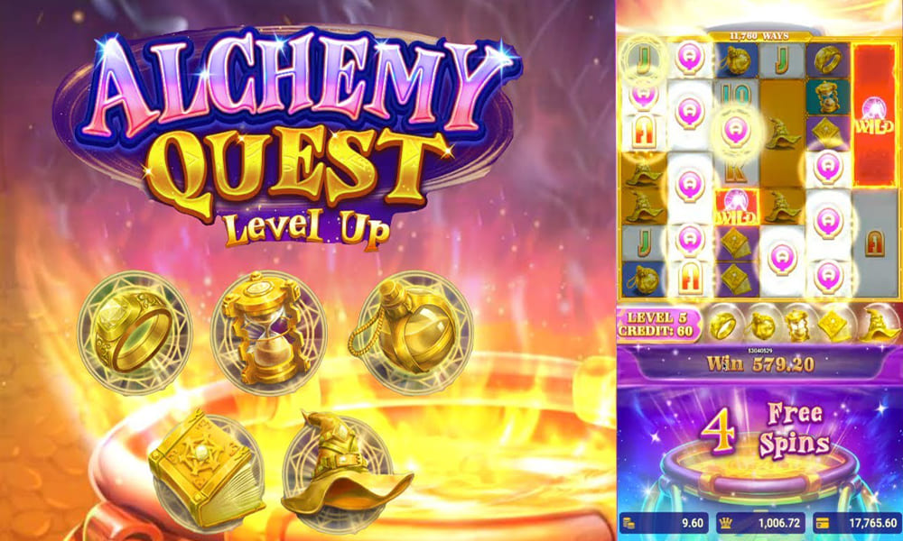 Menggali Keajaiban Permainan Judi Slot Alchemy Quest Level Up